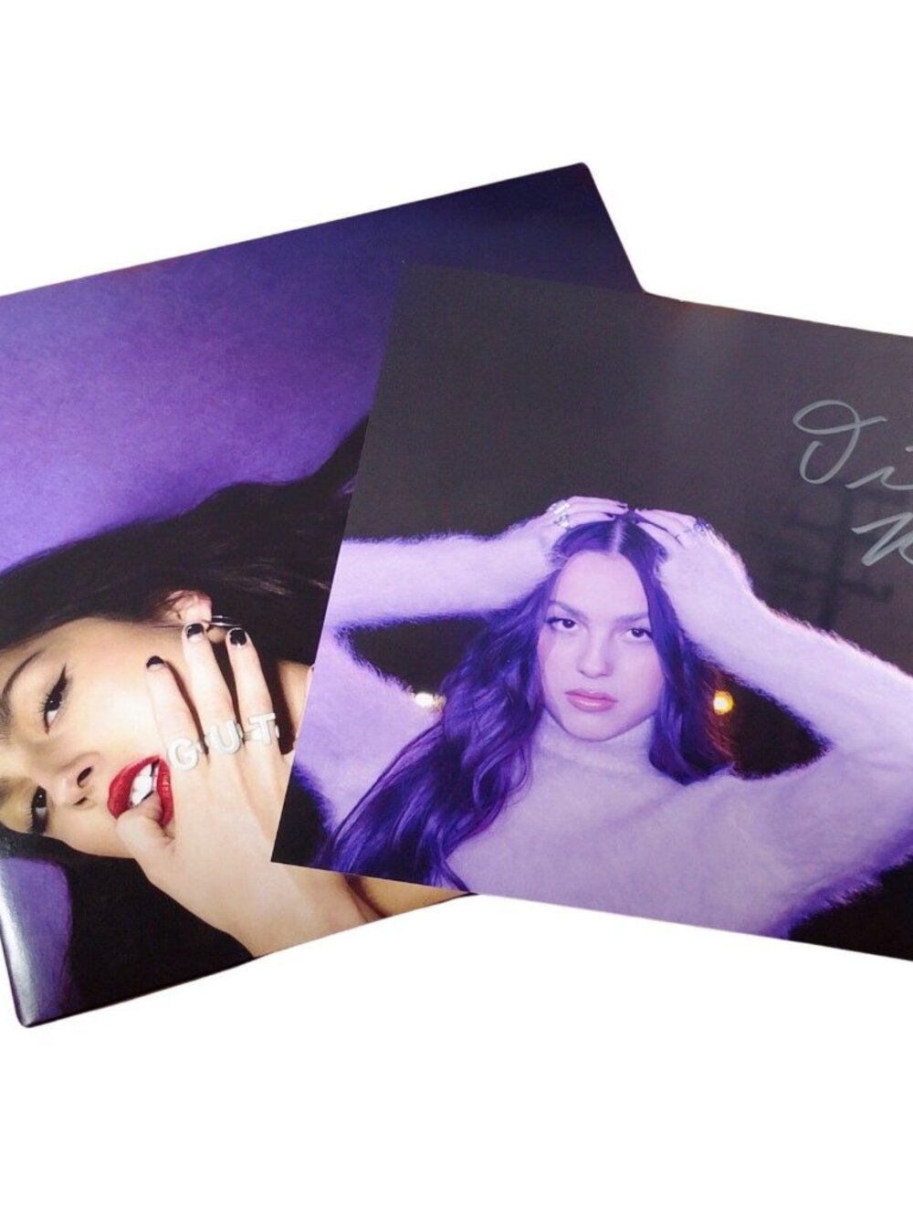Olivia Rodrigo Signed GUTS Album Insert Vinyl LP Beckett BAS COA Pop Rock